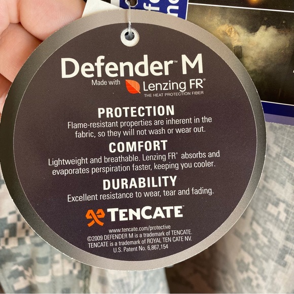Army Combat Defender M Tencate Jacket FR Camo Medium Flame Resistant Uniform - Picture 12 of 16